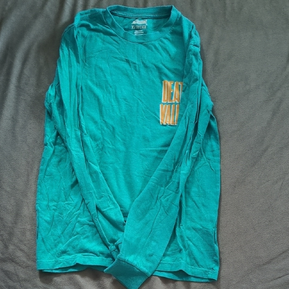 Blue Long Sleeve Tee Shirt